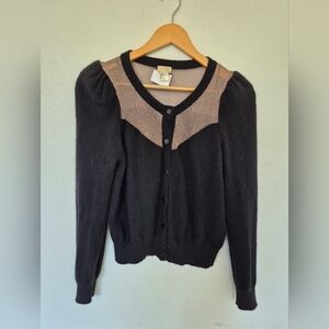 Angora Wool Blend Cardigan By H&M Size 8